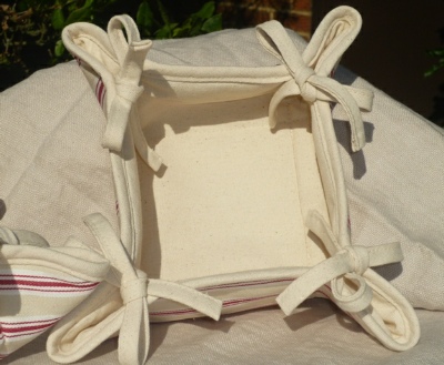 European style cotton bread basket